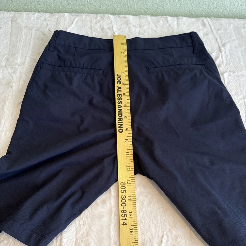 The Children's Place Boys Performance Chino Shorts Navy Blue Size 14 New